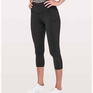 Lululemon Fast & Free Crop II (Nulux) 19”